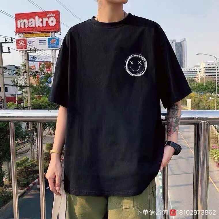 Mens pure cotton fashion T-shirts