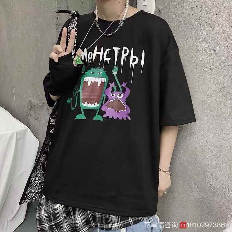 Mens pure cotton fashion T-shirts