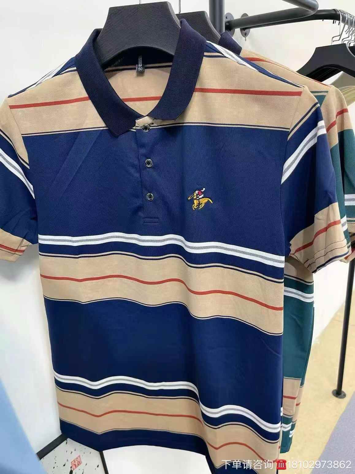 Mens stripes Polo