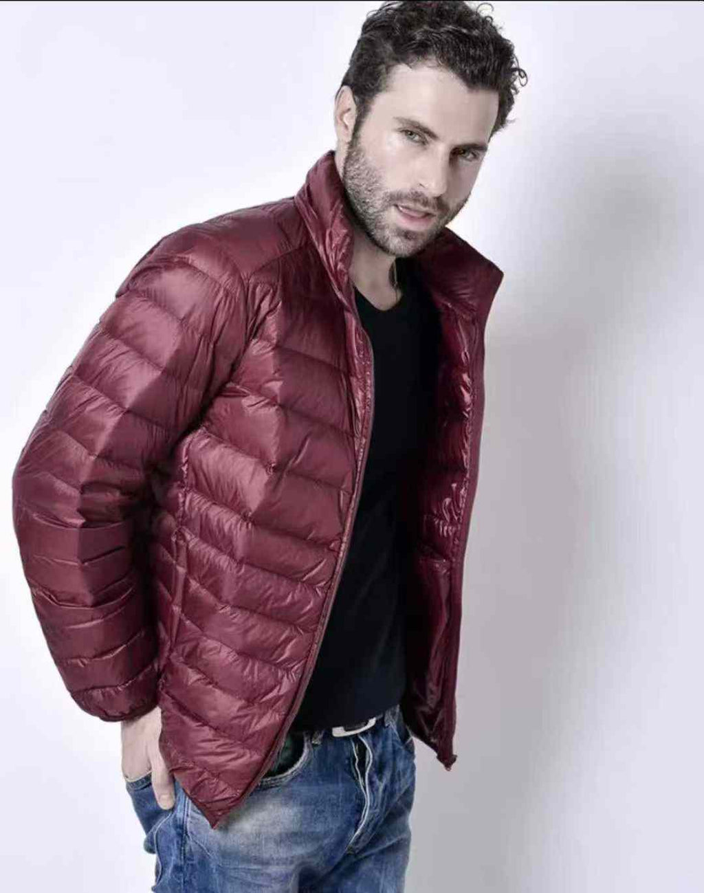 Men's lightweight down jacket