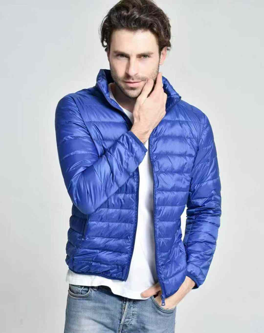 Men's lightweight down jacket