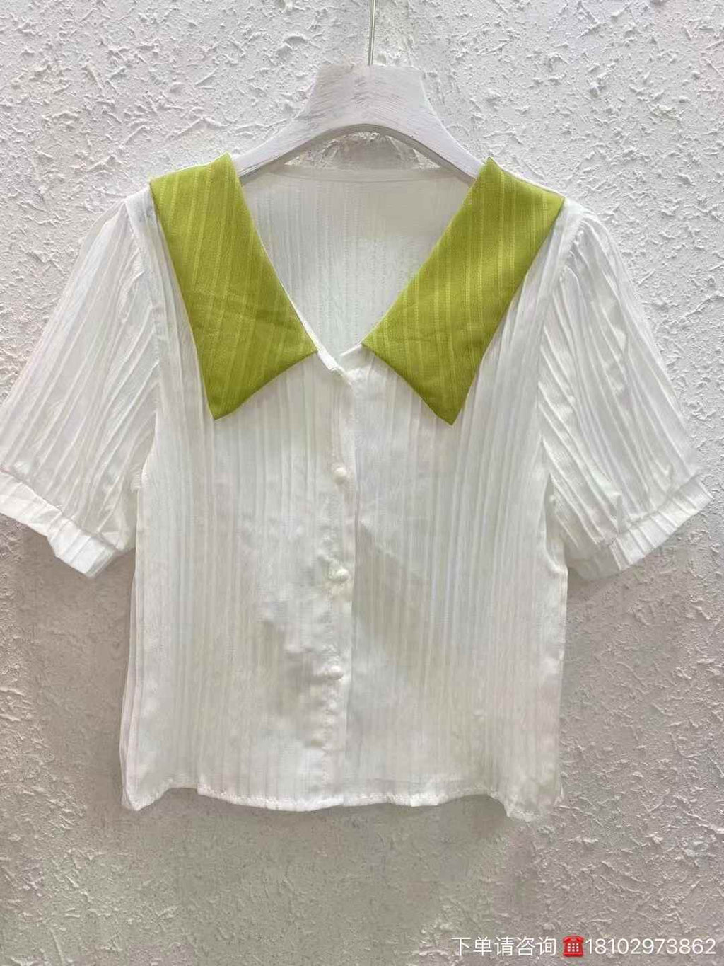 Women doll collar shirts