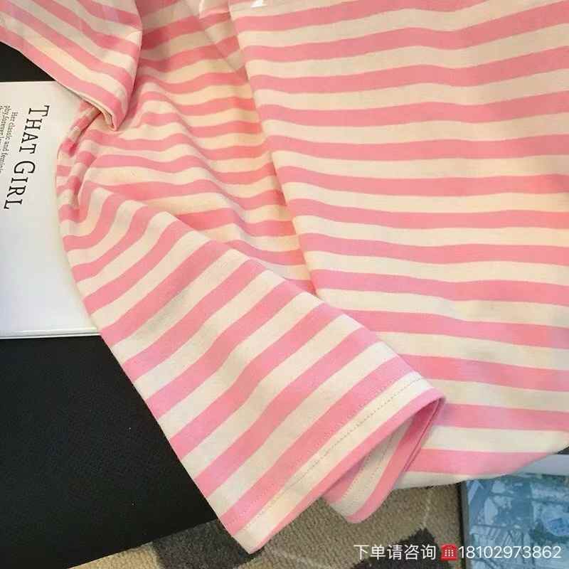 Women stripe oversize T-shirt
