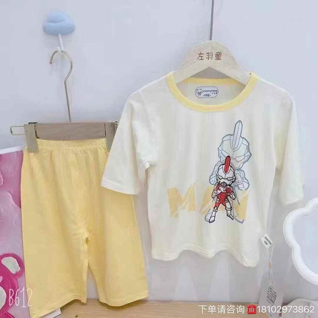 Kids summer sleepwear set