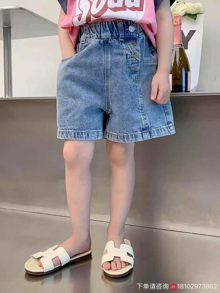 Kids jean shorts
