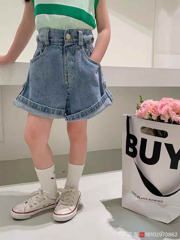 Kids jean shorts
