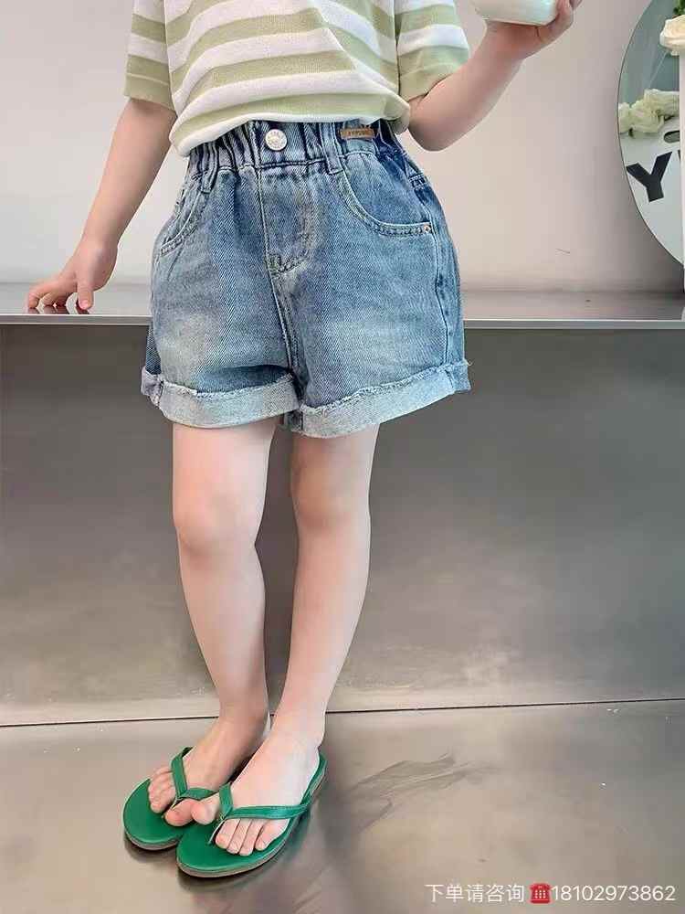 Kids jean shorts