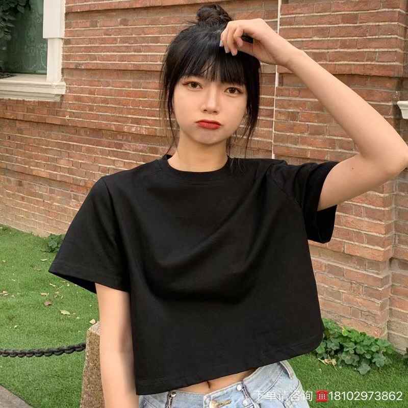 Women crop top t-shirt