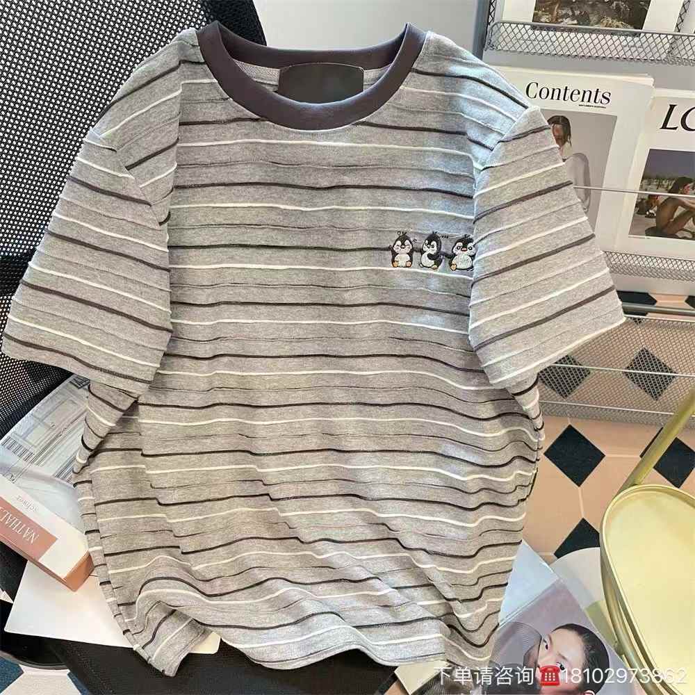 Women stripes T-shirts