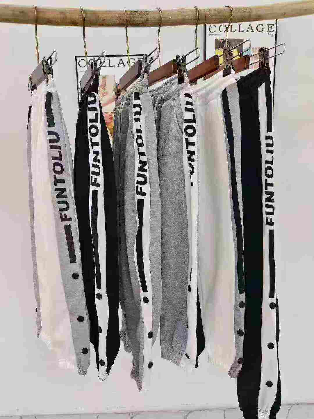 Kid's elastic-waist pants