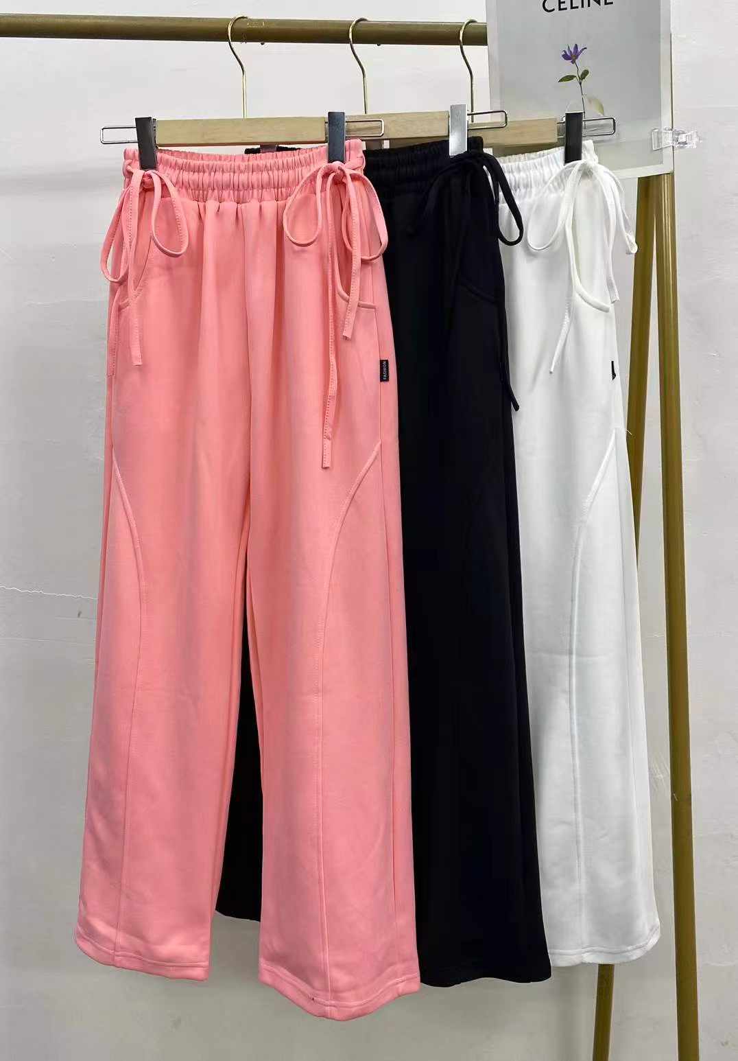 Women wide-legs casual pants
