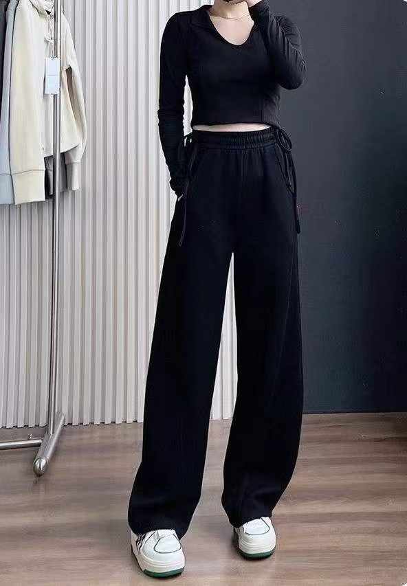 Women wide-legs casual pants