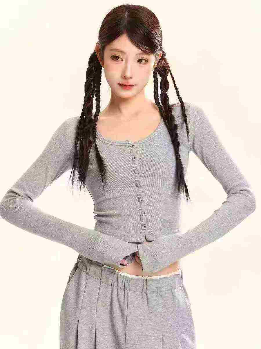 Lady's button-down blouse