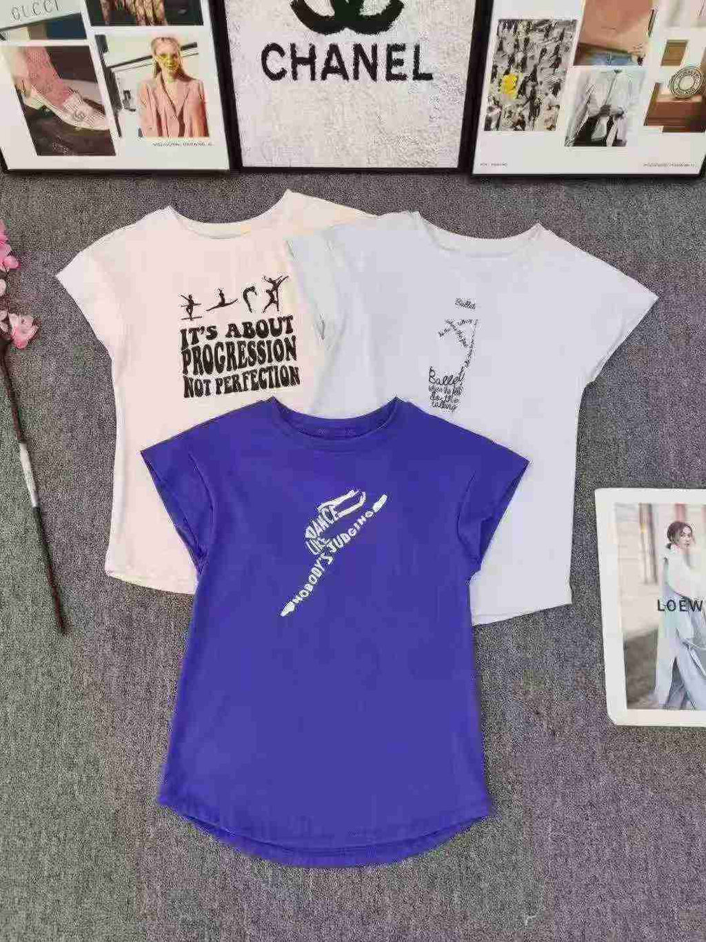 Kid's sports short-sleeved shirt