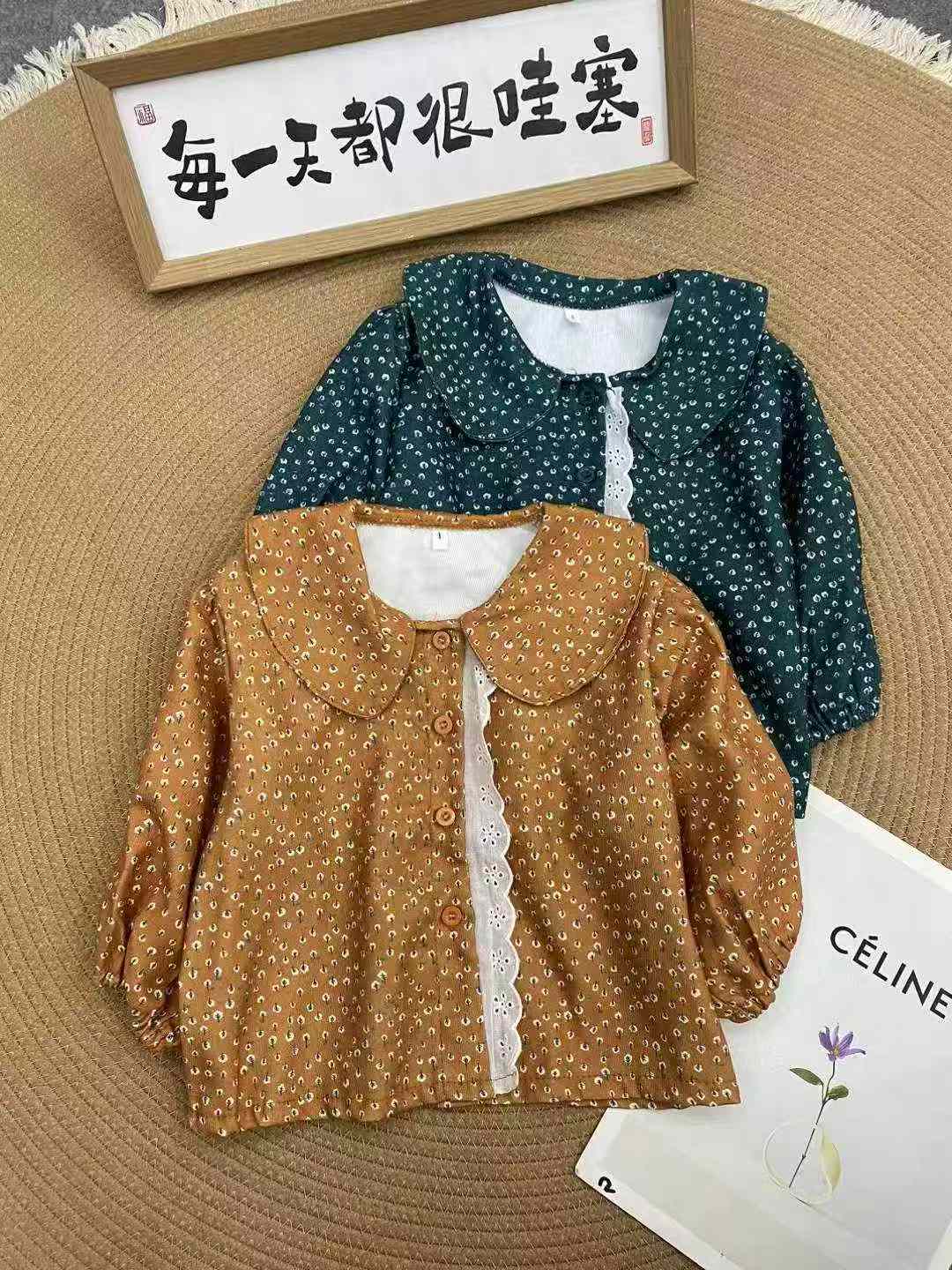Kids dolly collar shirts