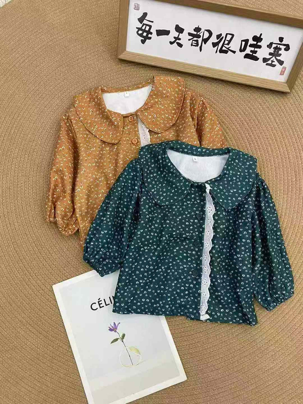 Kids dolly collar shirts