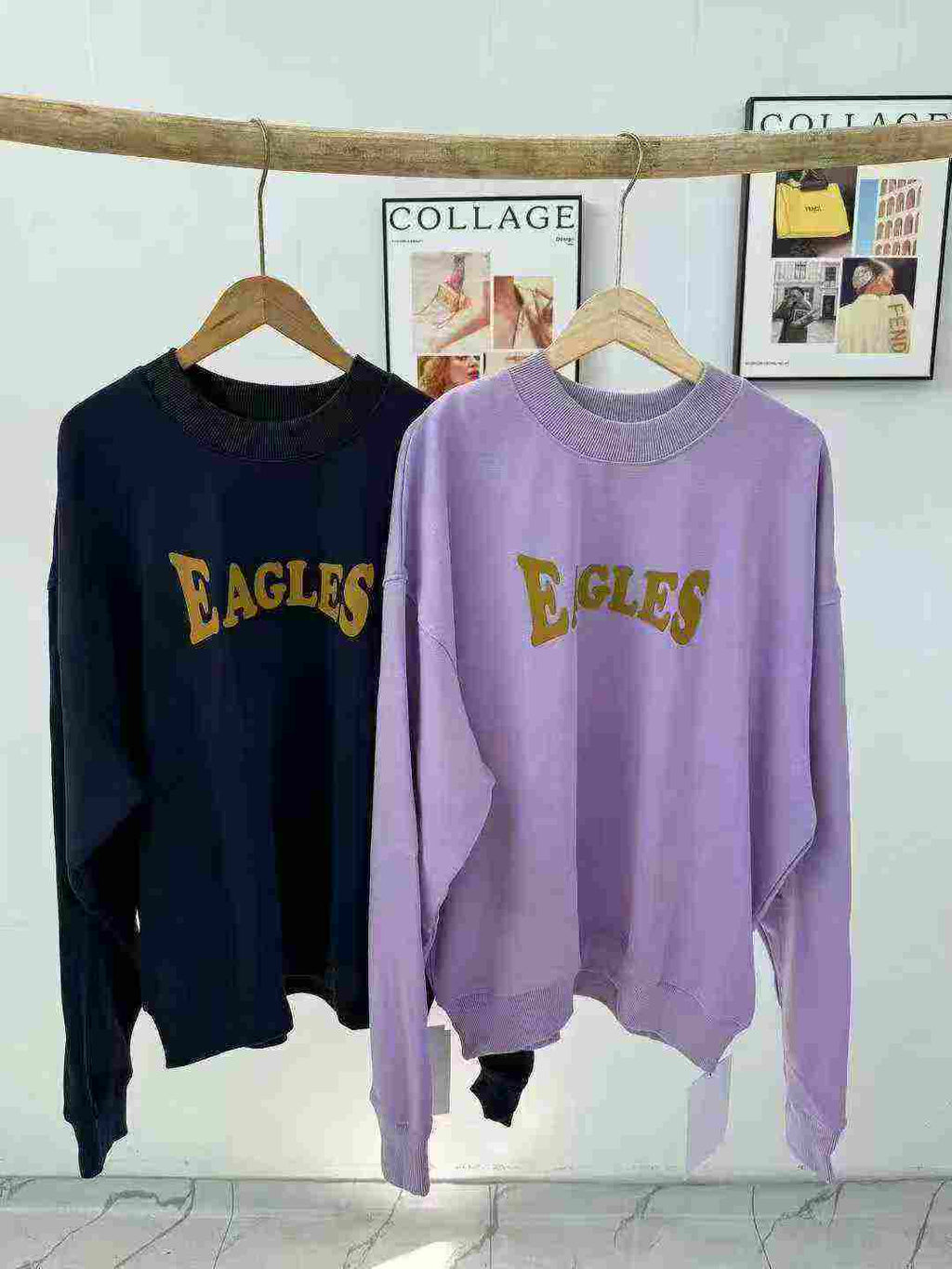 Women's letter-style hoodie