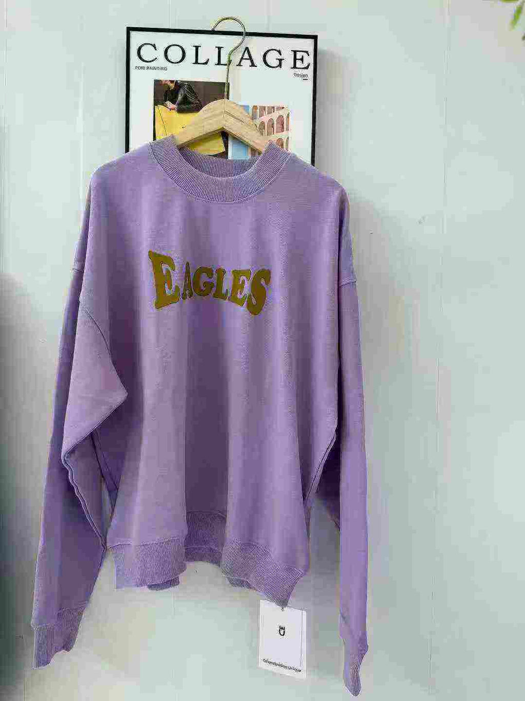 Women's letter-style hoodie