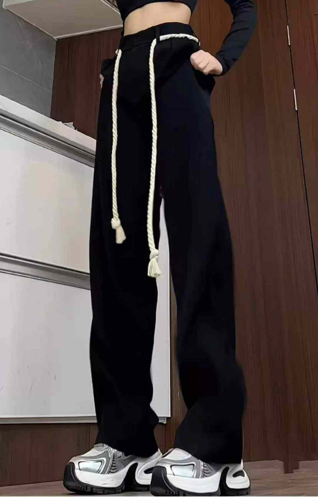 Women casual pure color pants