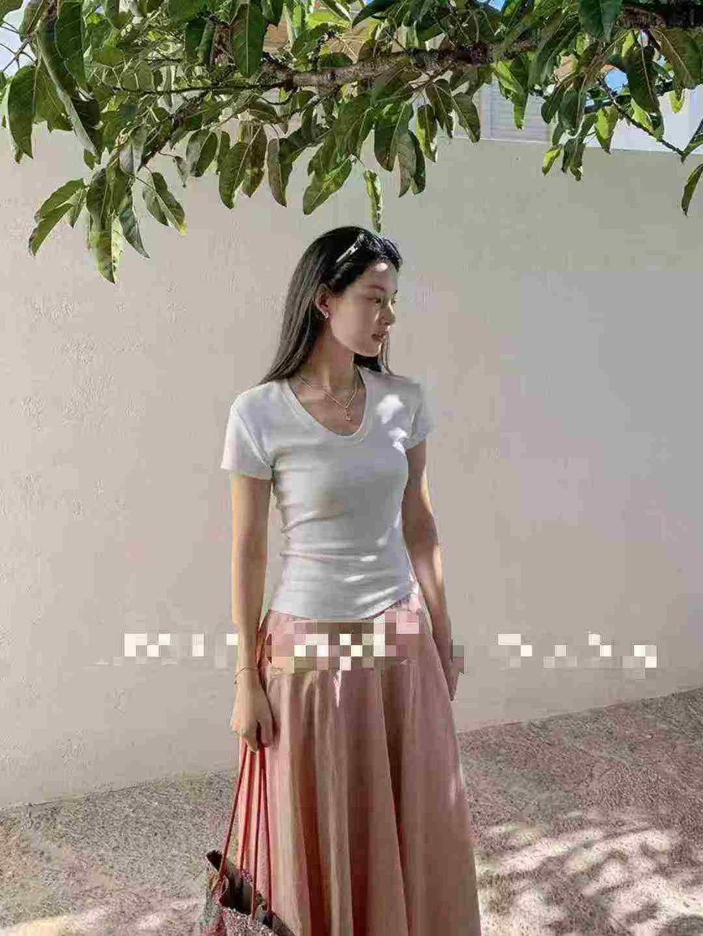 Women's simple and versatile casual T-shirt