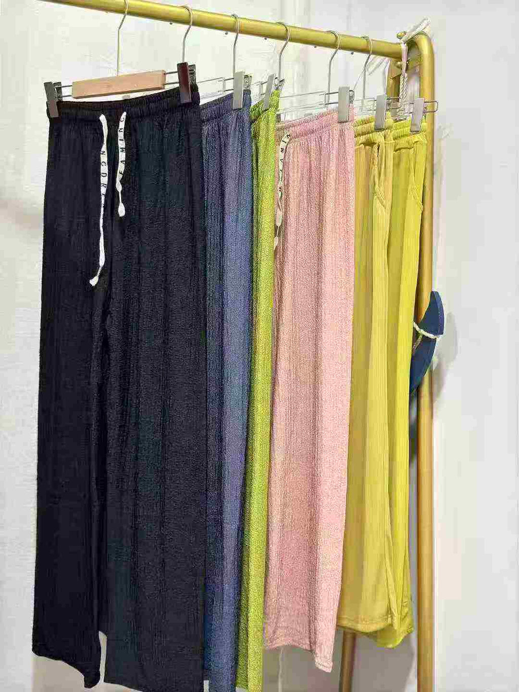 Women's French-style fashion versatile slimming high-waist pants