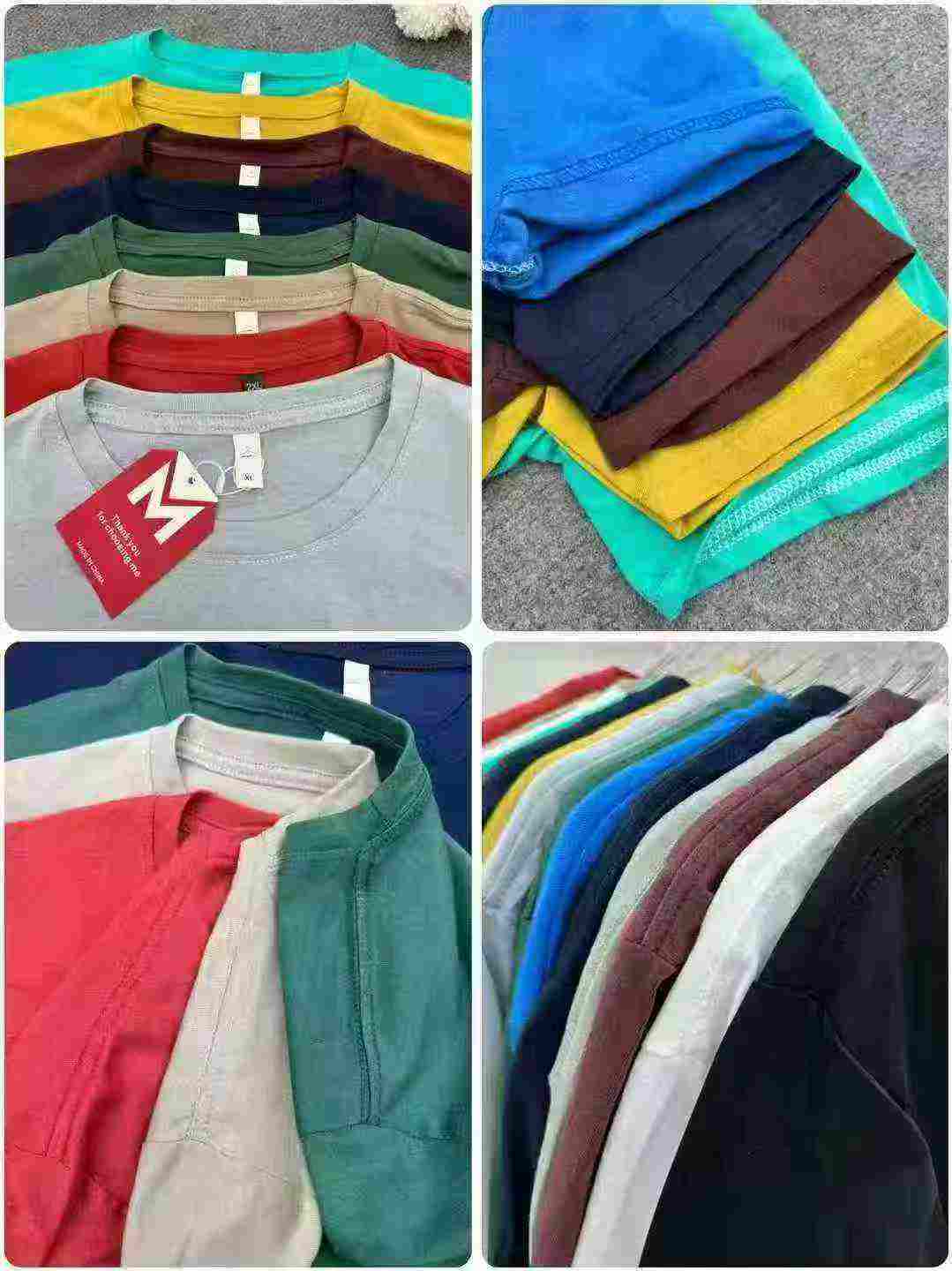 Men's Round-neck Embroidered T-Shirt