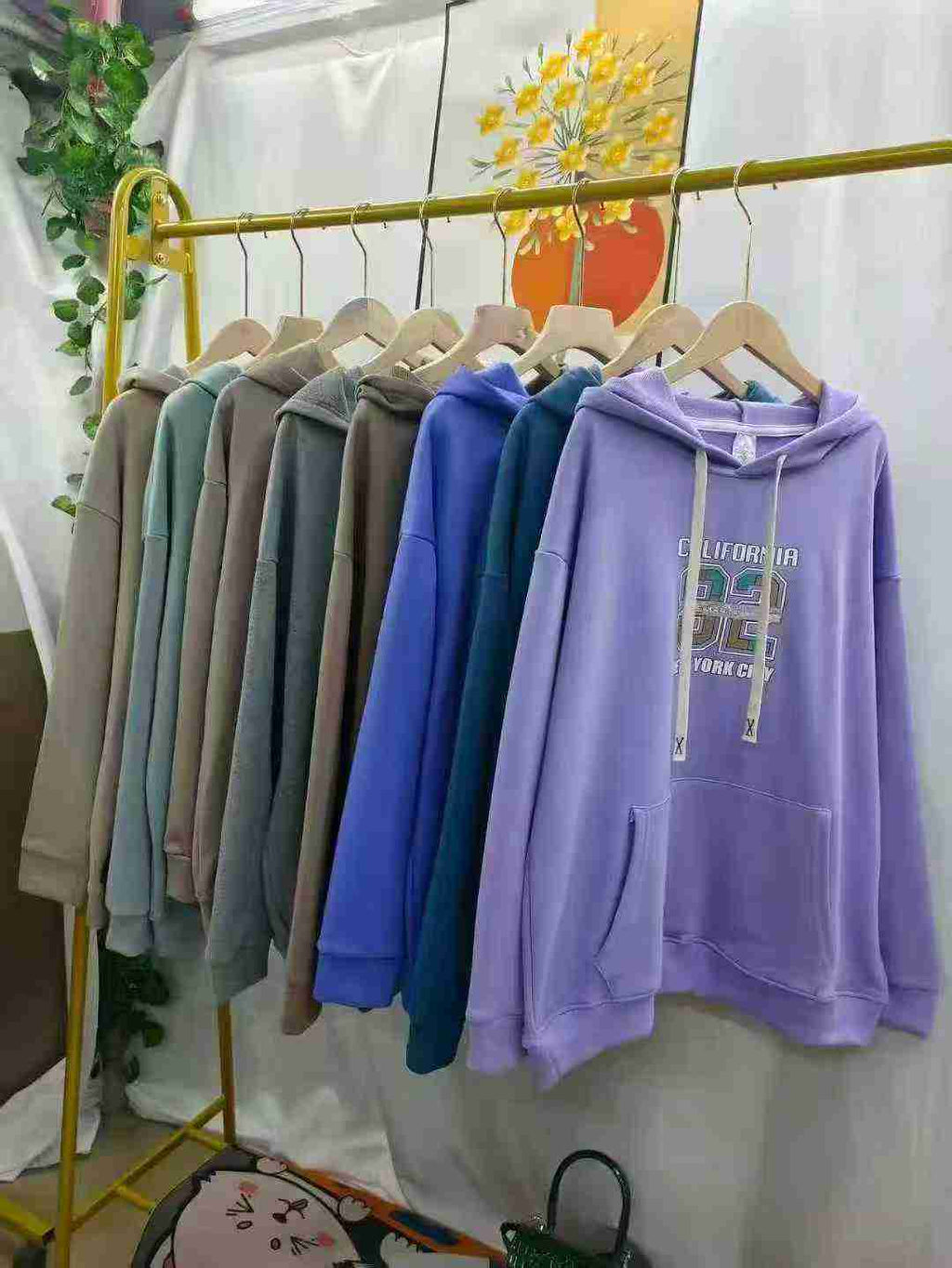 Men's and Women's Hooded Pullover Sweater