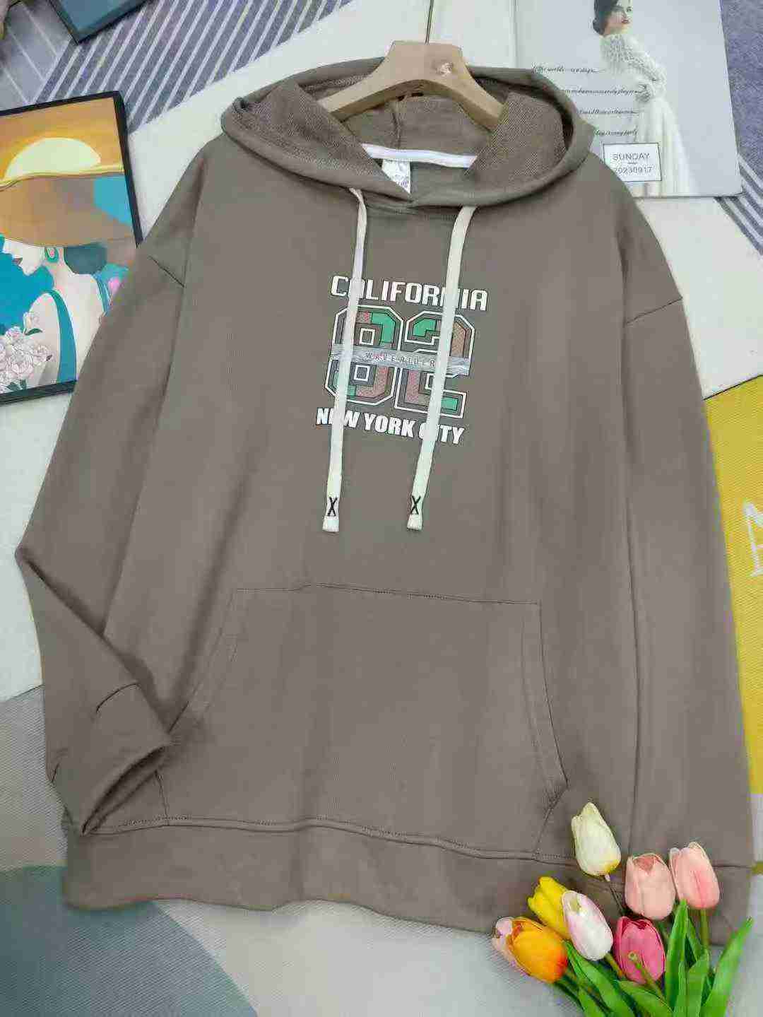 Men's and Women's Hooded Pullover Sweater