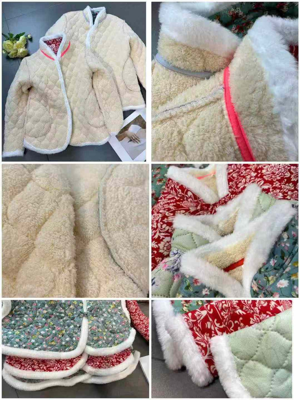 Women Chinese-style cotton-padded jackets