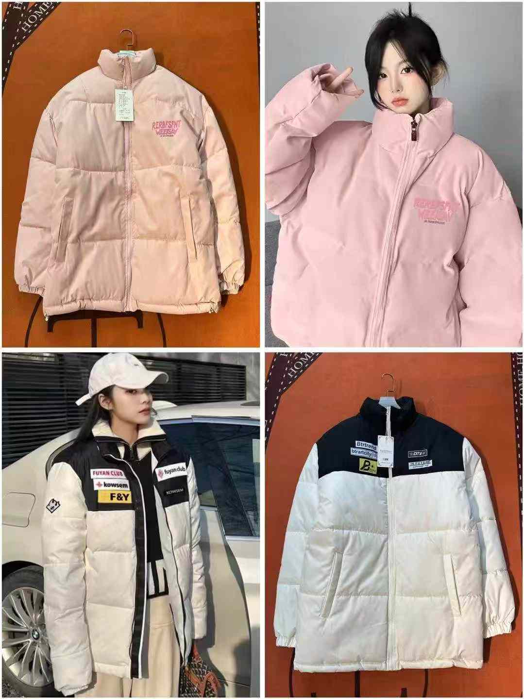 Men and Women puffer jackets