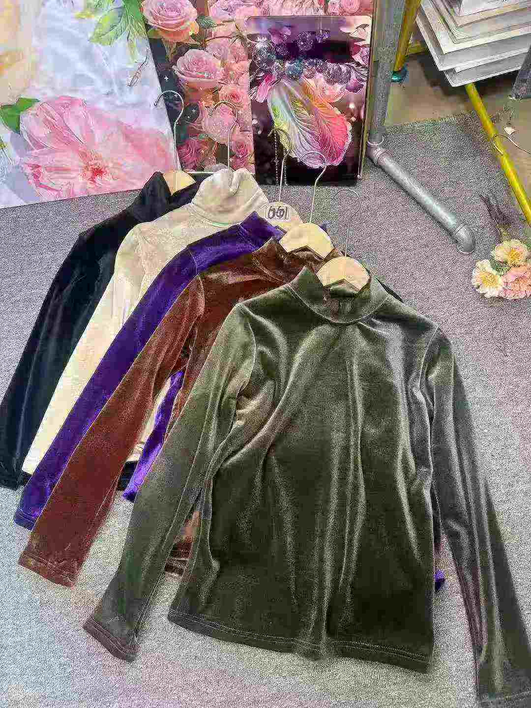 Women's thick fleece base layer shirt