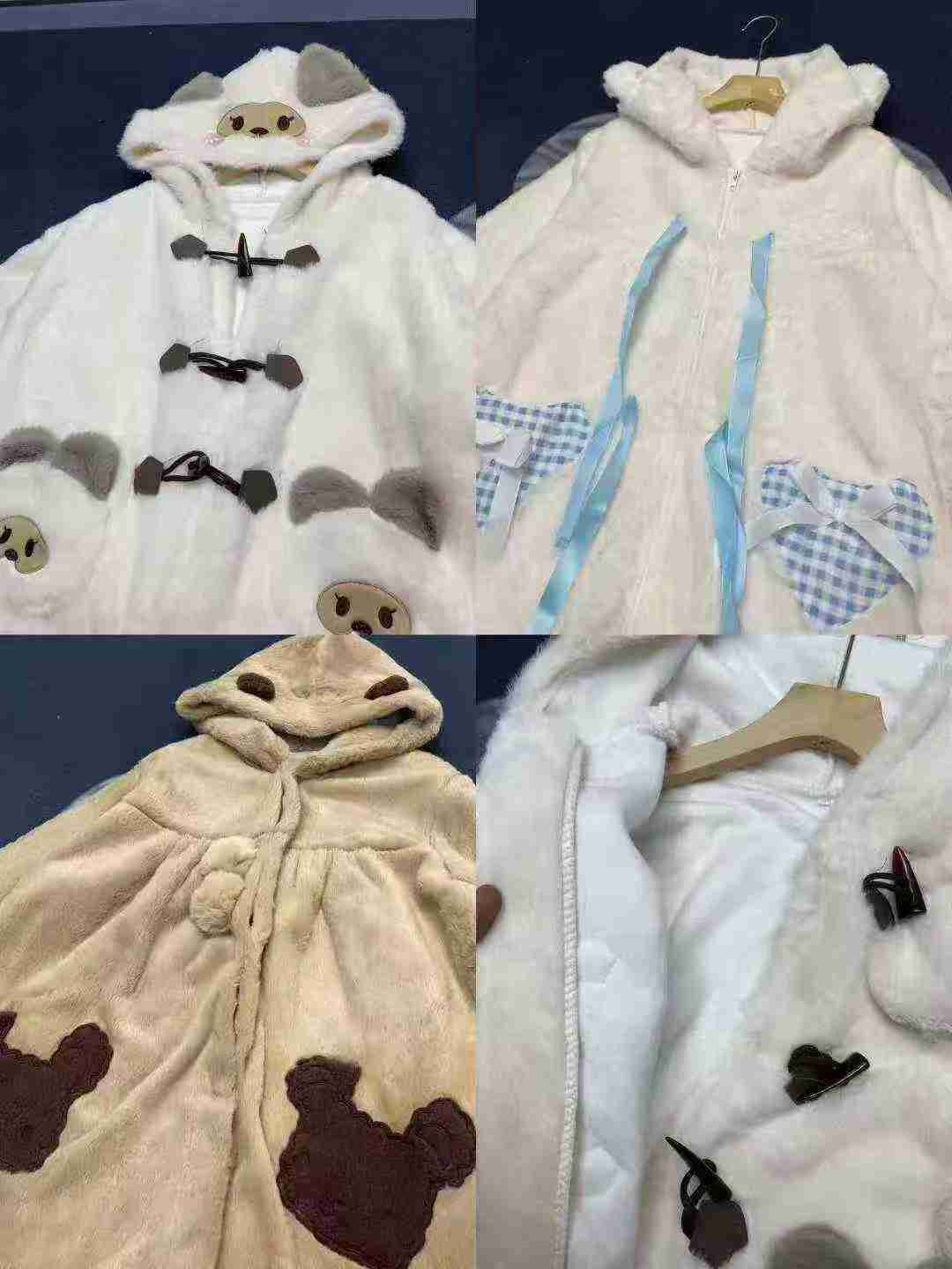 Women's thick fleece jacket with added padding