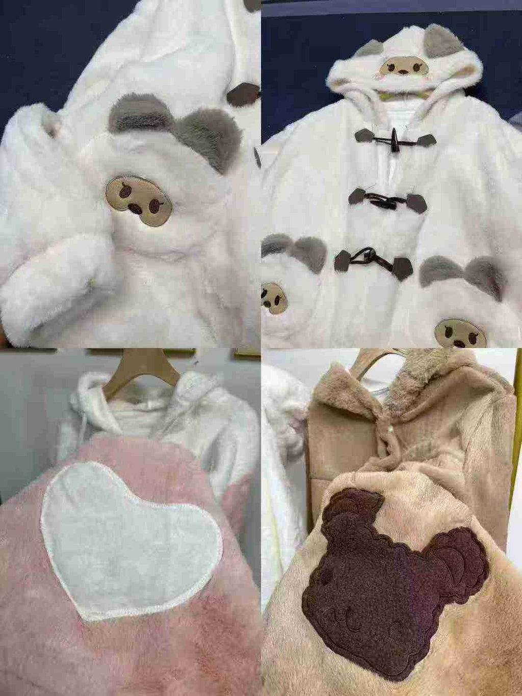 Women's thick fleece jacket with added padding