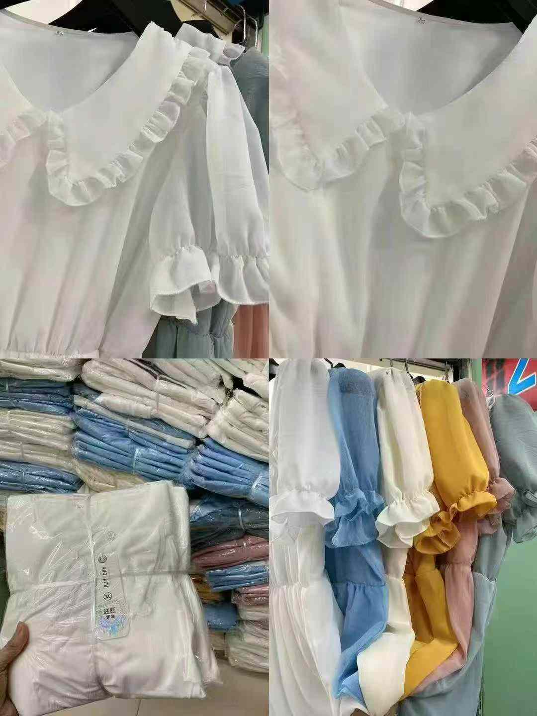 Women's candy-colored solid-color dress