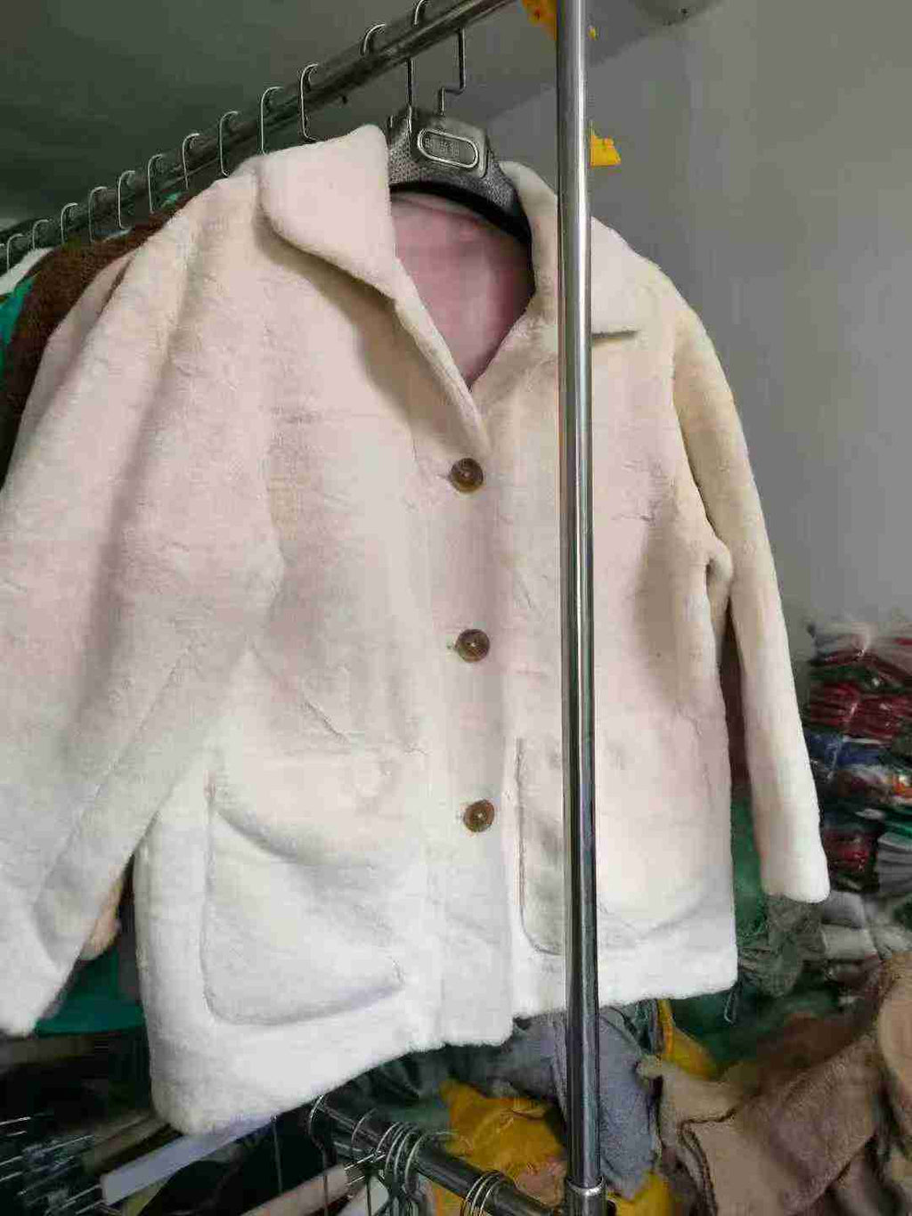Women plush jackets