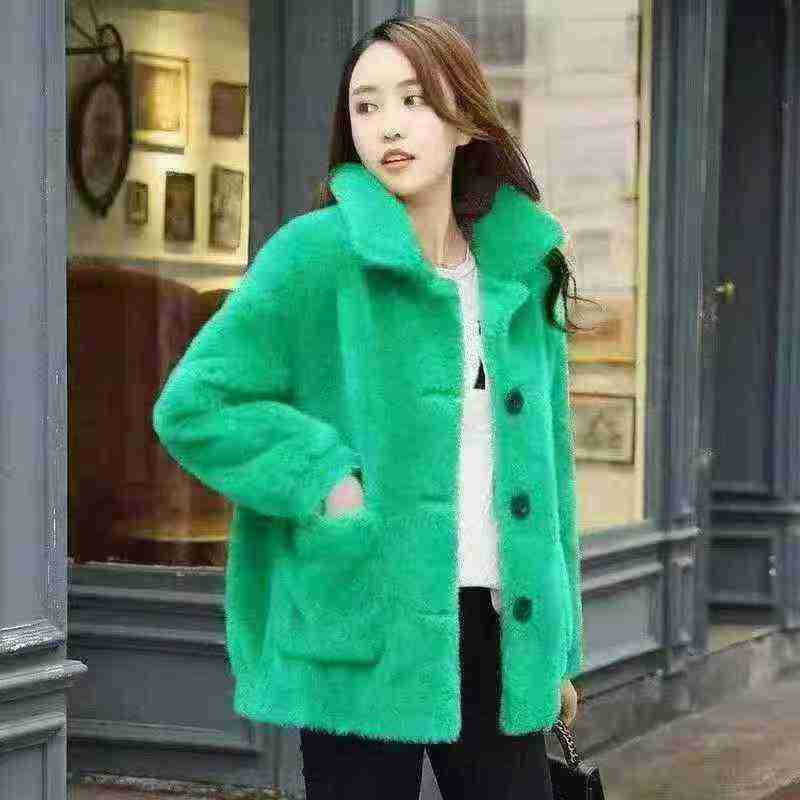 Women plush jackets