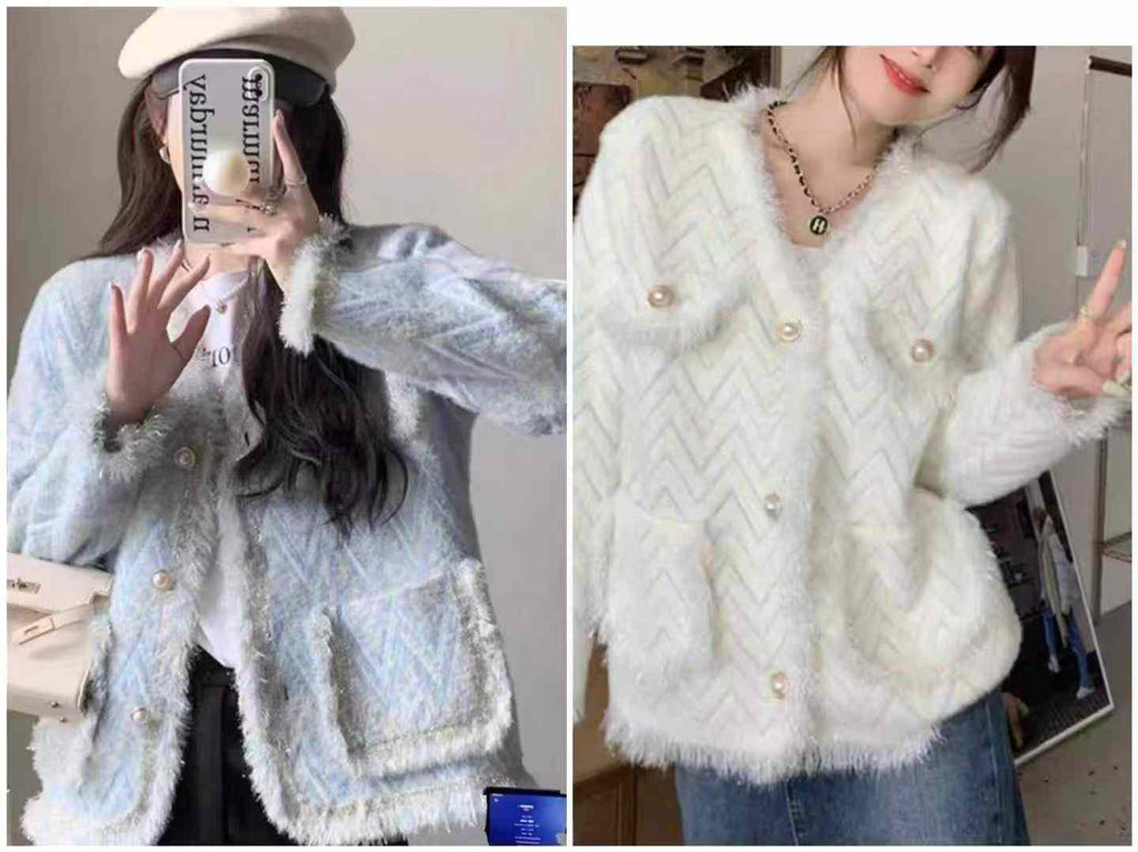 Women mink fur coats