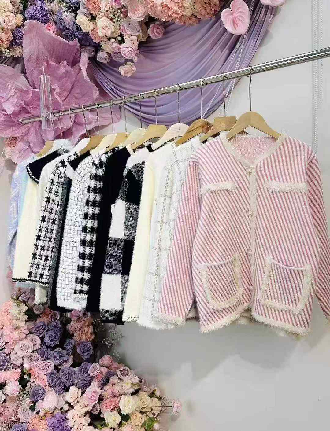 Women mink fur coats