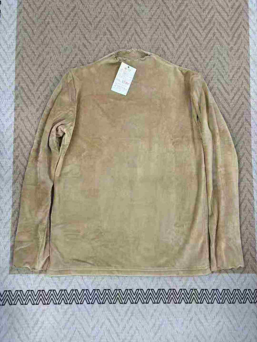 Children's half-neck wooden earflap base layer top