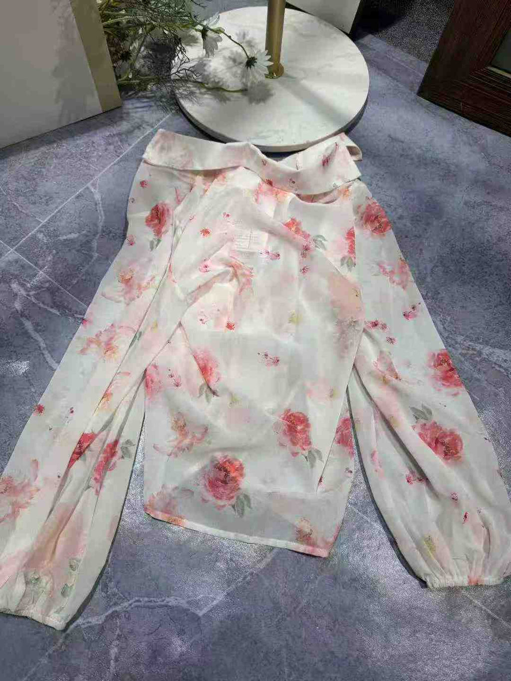 Women floral sun protective shirts