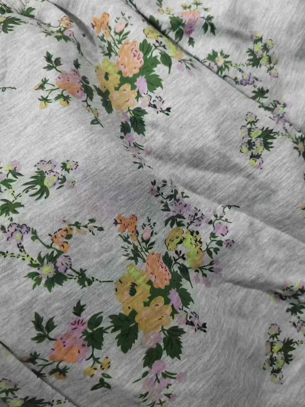 Women floral wide-leg pants