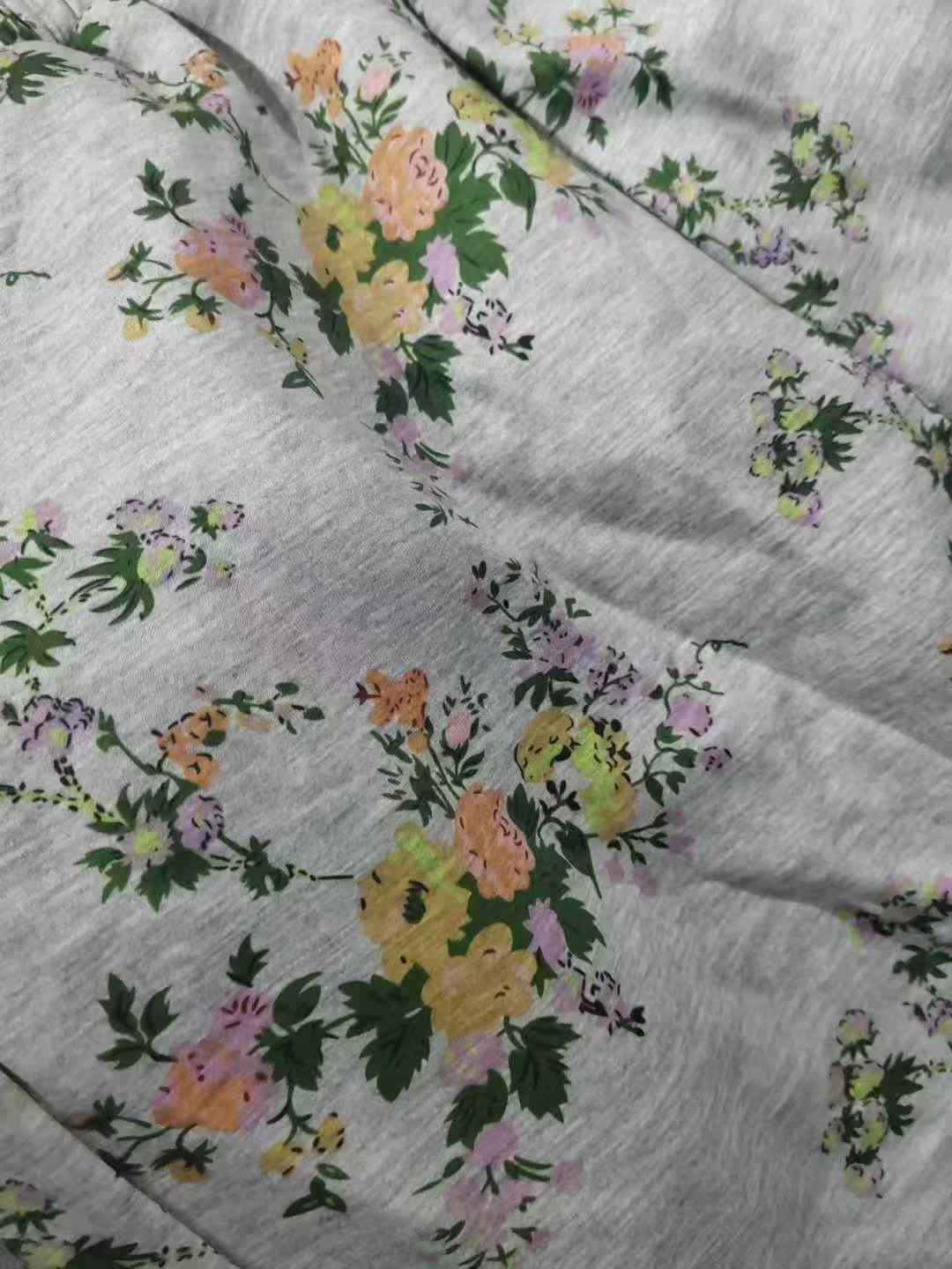 Women floral wide-leg pants