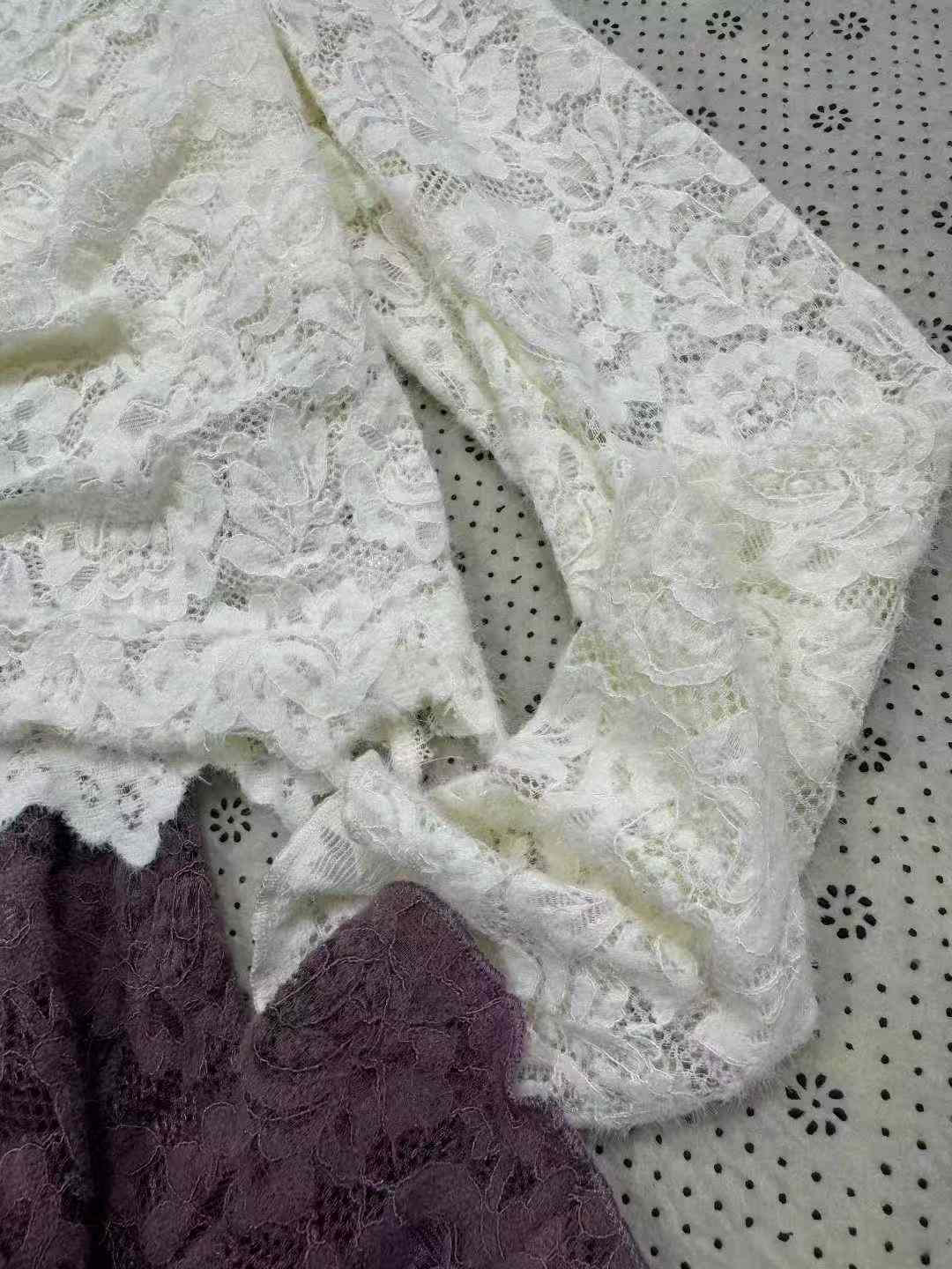 Women lace base layer shirt