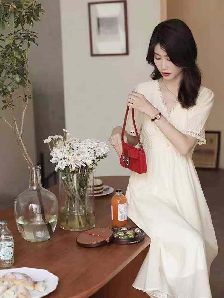 Women french-style dress