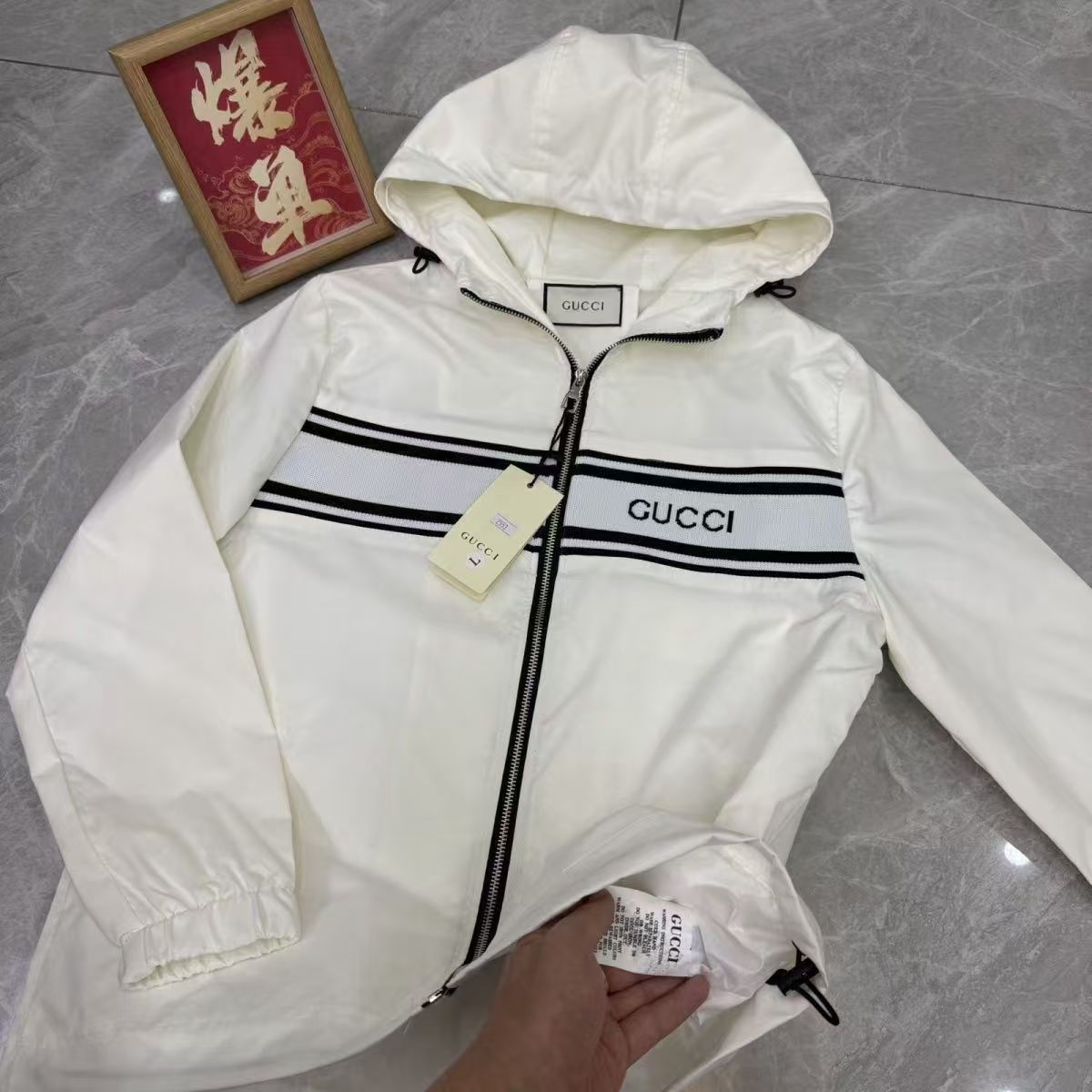 man's coat with a hat