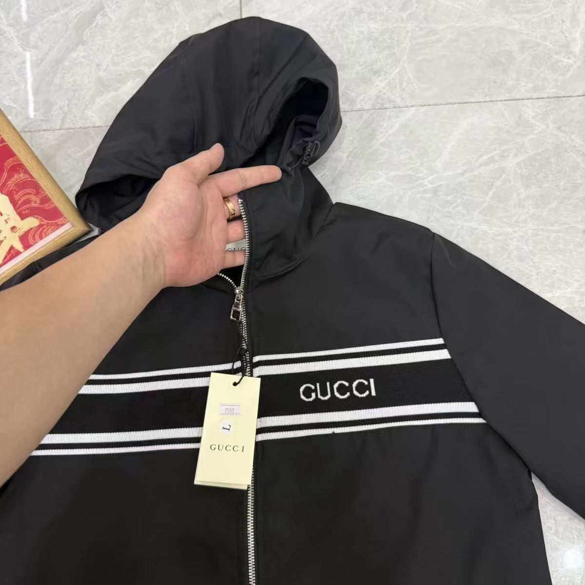 man's coat with a hat