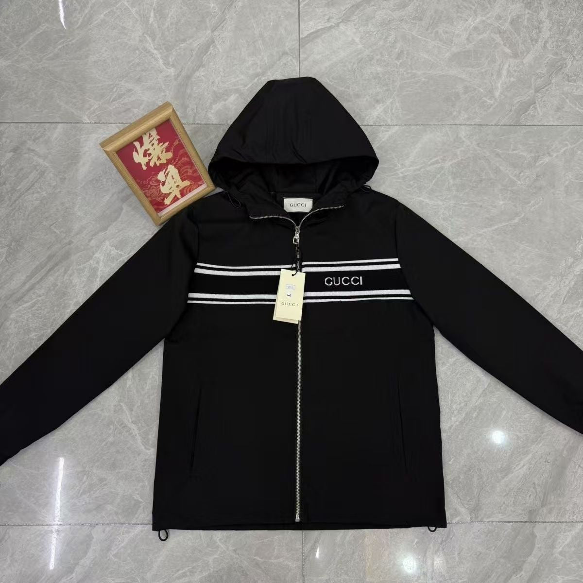 man's coat with a hat