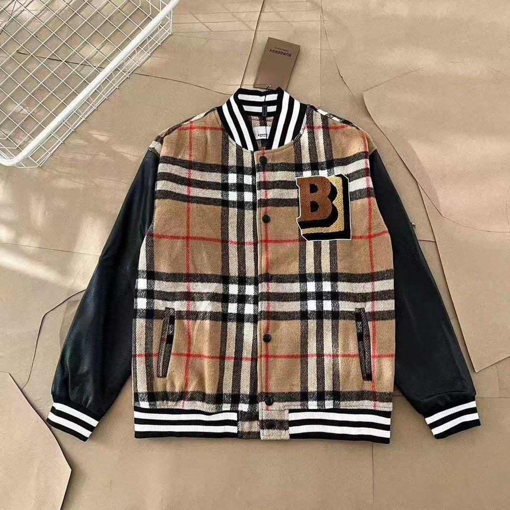 Men and Women color block jacket