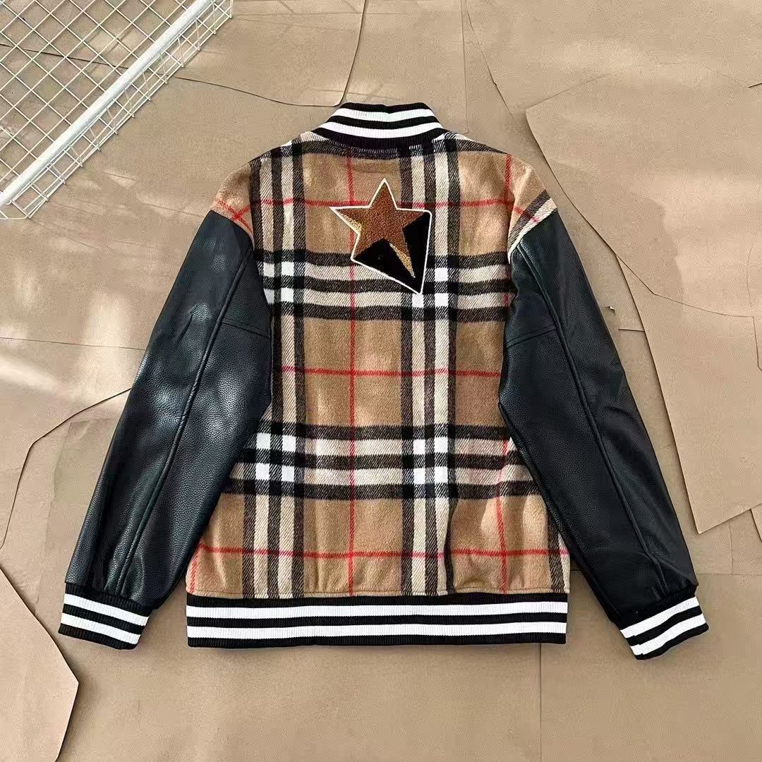 Men and Women color block jacket