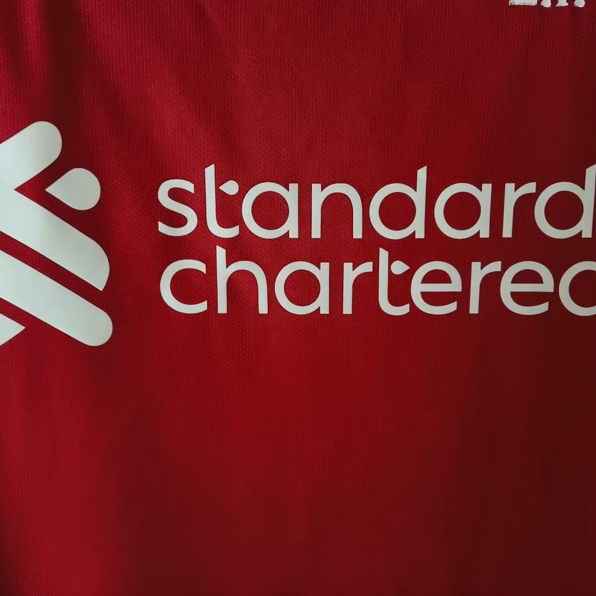 Red Liverpool jersey